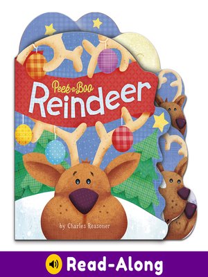 cover image of Peek-a-Boo Reindeer